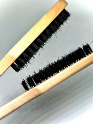 🪵 Cepillo de madera para planchar – Desenreda sin dañar el cabello